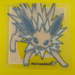 Jolteon Pokemon Cafe Plastic Coaster Card Limited Novelty Japanese - Image 5