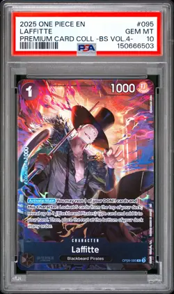 2025 ONE PIECE PREMIUM CARD COLLECTION -BEST SELECTION VOL.4 - LAFFITTE PSA 10 - Image 1