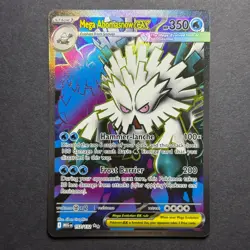 Pokemon Card TCG Mega Abomasnow EX 157/132 Full Art Secret Rare Card NM - Image 1