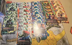Dragon Ball Fusion World Cross Force Leader And Rare Lot (240 Cards) - Image 1