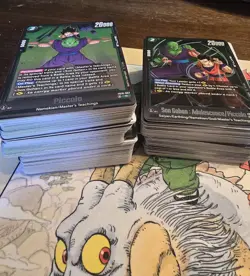 Dragon Ball Fusion World Cross Force Leader And Rare Lot (240 Cards) - Image 2