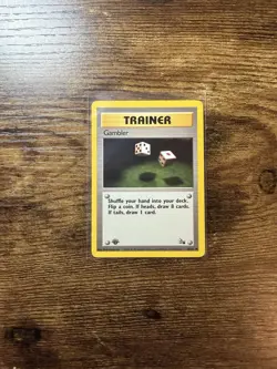 GAMBLER Fossil Series POKEMON Non-Holo 1st Edition 1999 Trading Card 60/62 - Image 1