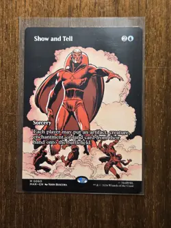 Show and Tell Borderless 60 Marvel Universe Eternal Legal Magic the Gathering - Image 1