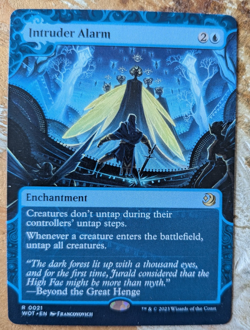 MTG - Intruder Alarm - Wilds of Eldraine: Enchanting Tales - NM - Image 1