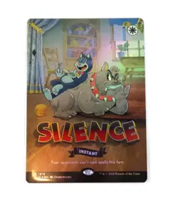 Silence 1816 FOIL Secret Lair Drop Series NM MTG Magic the Gathering - Image 1
