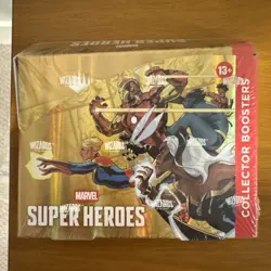 Sealed Marvel Super Heroes Collector Booster Box Magic MTG -Kid Icarus- - Image 1