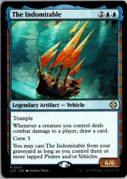 The Indomitable 75 Commander: The Lost Caverns of Ixalan Magic: The Gathering NM - Image 1