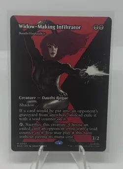 Widow-Making Infiltrator - Dauthi Voidwalker (Borderless) 63 MTG Mythic NM - Image 1