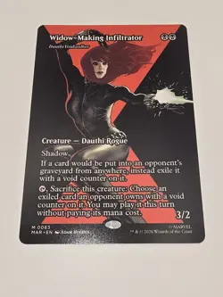 Widow-Making Infiltrator - Dauthi Voidwalker (Borderless) Marvel Universe... - Image 1