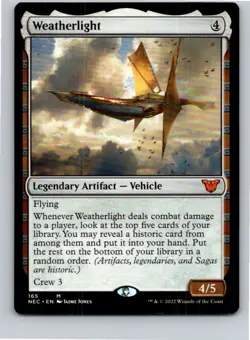 Magic the Gathering Weatherlight Commander: Kamigawa: Neon Dynasty MTG Free Ship - Image 1