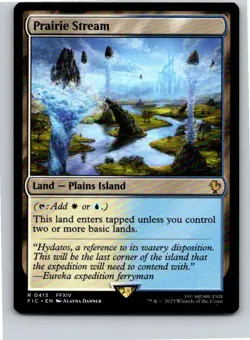 Magic the Gathering Prairie Stream Commander: FINAL FANTASY MTG Free Shipping! - Image 1