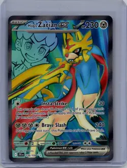 Pokemon Tcg Journey Together Hops Zacian Ex - Image 1