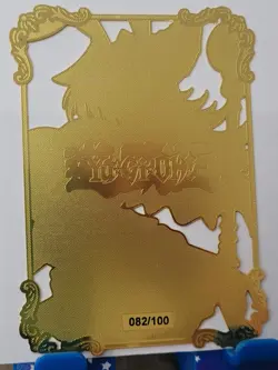 Dark Magician Girl Limited Gold Metal Card MXR Goddess Story Waifu Anime #82/100 - Image 2