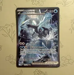 Pokemon TCG Kyurem ex 165/086 SIR Holo English Sv Black Bolt - Image 1