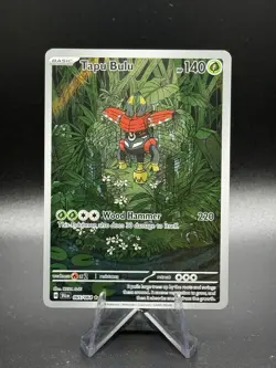 Tapu Bulu- Illustration Rare- Shrouded Fable 065/064- NM- Pokemon - Image 1