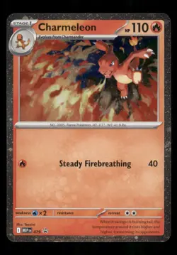 Charmeleon (Cosmos Holo) 079 Promo ME: Mega Evolution Promo Pokemon Near Mint - Image 1