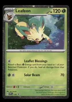 Leafeon (Cosmos Holo) 170 Promo Scarlet & Violet Promo Pokemon Near Mint - Image 1