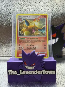 Charizard 1/99 Arceus Pokemon LP Holo Swirled - Image 1