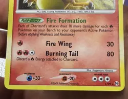Charizard 1/99 Arceus Pokemon LP Holo Swirled - Image 4