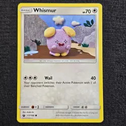 Pokemon Celestial Storm Whismur Common 117 Lightly Played - Image 1