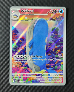 The Pokemon Company Wailord 162/159 SV09 Journey Together IR Holo EN 240 HP - Image 1