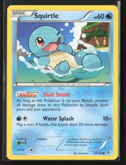 Squirtle 29/149 Common Boundaries Crossed Pokemon Lightly Played - Image 1