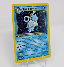 🔥 Dark Blastoise Holo w/ Swirl 3/82 1st Edition Team Rocket NM Pokemon TCG 🔥 - Image 2