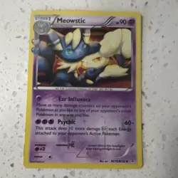 Pokemon Meowstic RC15/RC32 Generations Radiant Stage 1 Psychic Holo Unc - Image 1