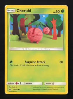 Cherubi 10/156 Common Ultra Prism Pokemon HP - Image 1