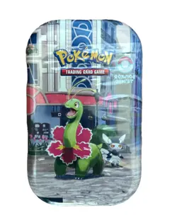 Pokemon Lumiose City Mini Tin Meganium (Sealed) - In Hand - Image 1