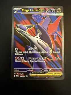 Mega Latias ex - 163/132 - Ultra Rare NM-Mint Pokemon ME01 - Mega Evolution - Image 1