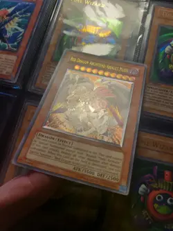 Red Dragon Archfiend / Assault Mode CRMS-EN004 Unl Edition Ultra Rare YuGiOh! - Image 2