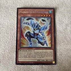 Masked HERO Fountain BLGG-EN029 Yugioh M/NM - Image 1