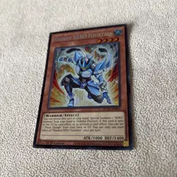 Masked HERO Fountain BLGG-EN029 Yugioh M/NM - Image 2