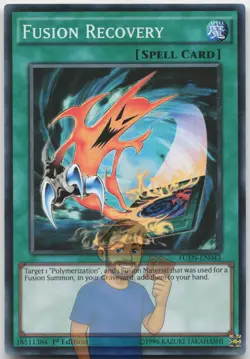 Fusion Recovery FUEN-EN043 Super Rare 1st Edition Near Mint Yugioh - Image 1