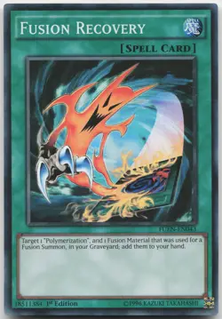 Fusion Recovery FUEN-EN043 Super Rare 1st Edition Near Mint Yugioh - Image 2