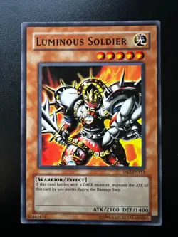 Luminous Soldier DB2-EN113 Common Near Mint Yugioh - Image 1