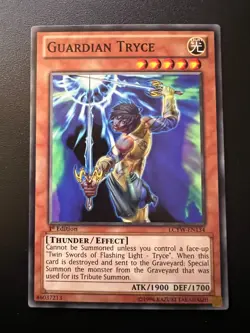 Guardian Tryce LCYW-EN134 Common 1st Edition Near Mint Yugioh - Image 1