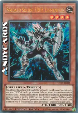 SOLDATO SOLIDO EROE ELEMENTALE • Ultra R • CT15 IT003 • Lim • Yugioh! ANDYCARDS - Image 1