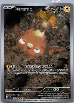 Stunfisk 202/191 Surging Sparks Illustration Rare NM Pokemon TCG - Image 1