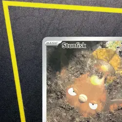 Pokemon Card TCG - Stunfisk 202/191 Illustration Rare Surging Sparks Near Mint - Image 2