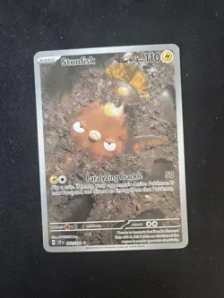 Stunfisk 202/191 Illustration Rare - Surging Sparks - English Pokemon TCG - NM/M - Image 1