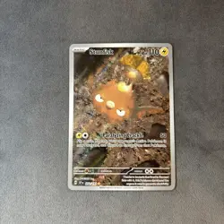Pokemon TCG Stunfisk 202/191 Surging Sparks Illustration Rare Pack Fresh NM - Image 1