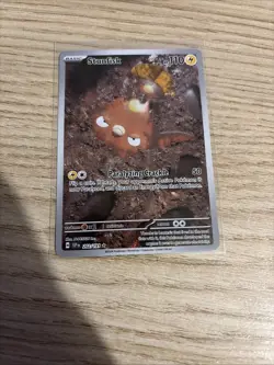 Pokemon TCG Stunfisk 202/191 Surging Sparks Illustration Rare - Image 1