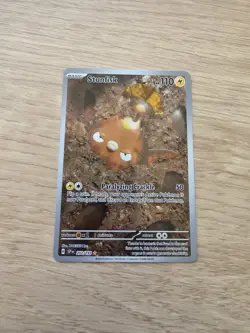 Pokemon TCG Stunfisk 202/191 Surging Sparks Illustration Rare - Image 2