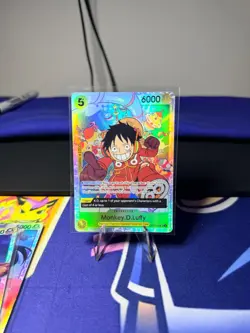 Monkey.D.Luffy OP07-109 SR 500 Years in the Future One Piece TCG English - Image 1