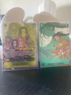 ONE PIECE TCG Gorgon Sisters Winner OP14-105 & Kikunojo OP14-023 - Image 1