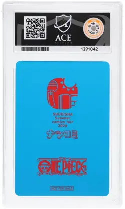 ONE PIECE ACE 10 2026 SHUEISHA SUMMER COMICS FAIR NATSUCOMI 2026 META-KIRA CARDS - Image 4