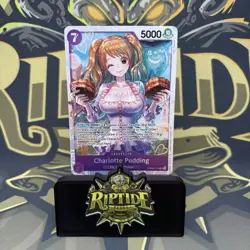 One Piece Card Game TCG Charlotte Pudding PRB02-010 SR The Best Vol 2 - Image 1