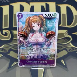 One Piece Card Game TCG Charlotte Pudding PRB02-010 SR The Best Vol 2 - Image 2